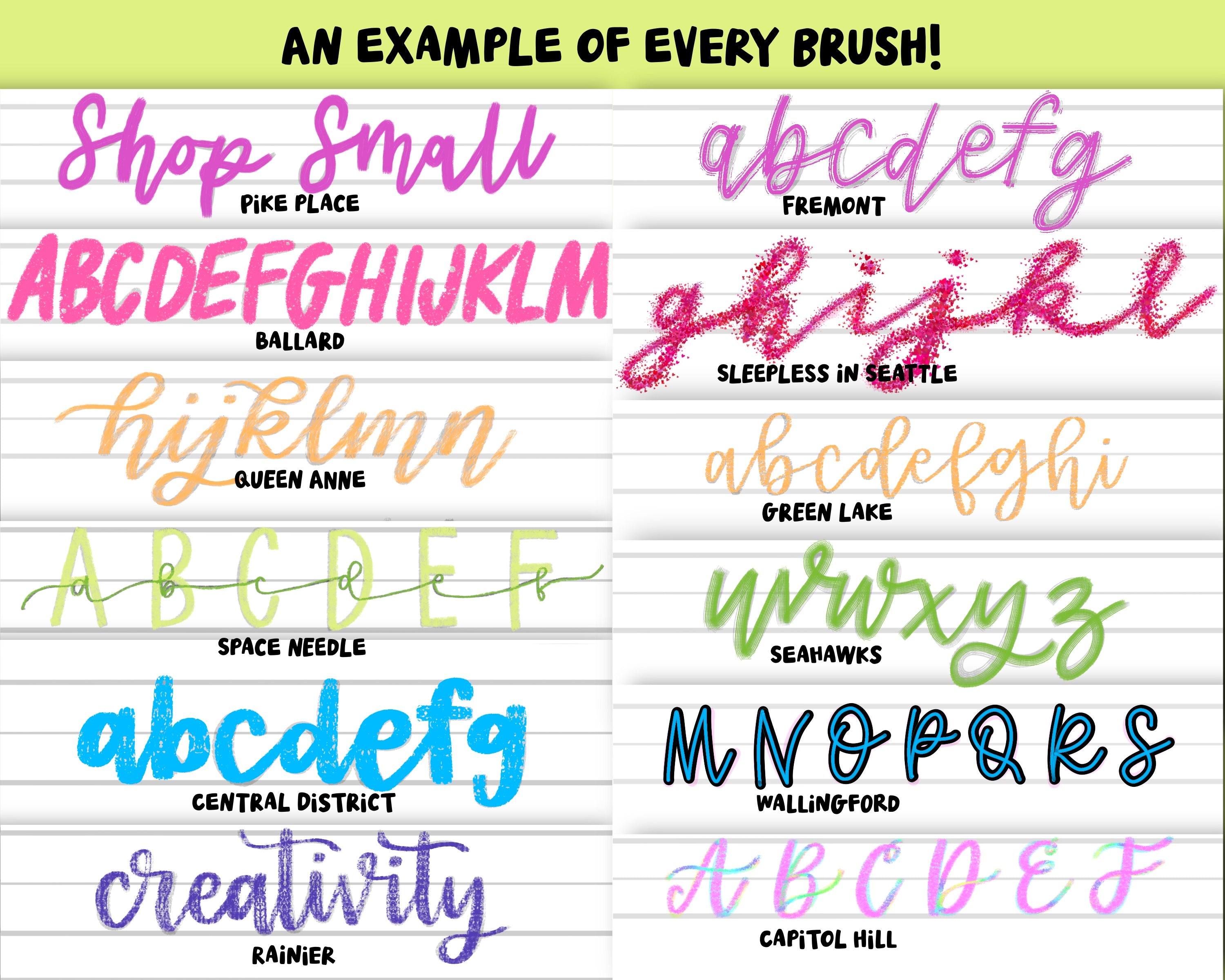 Find Your Style Lettering Practice Workbook