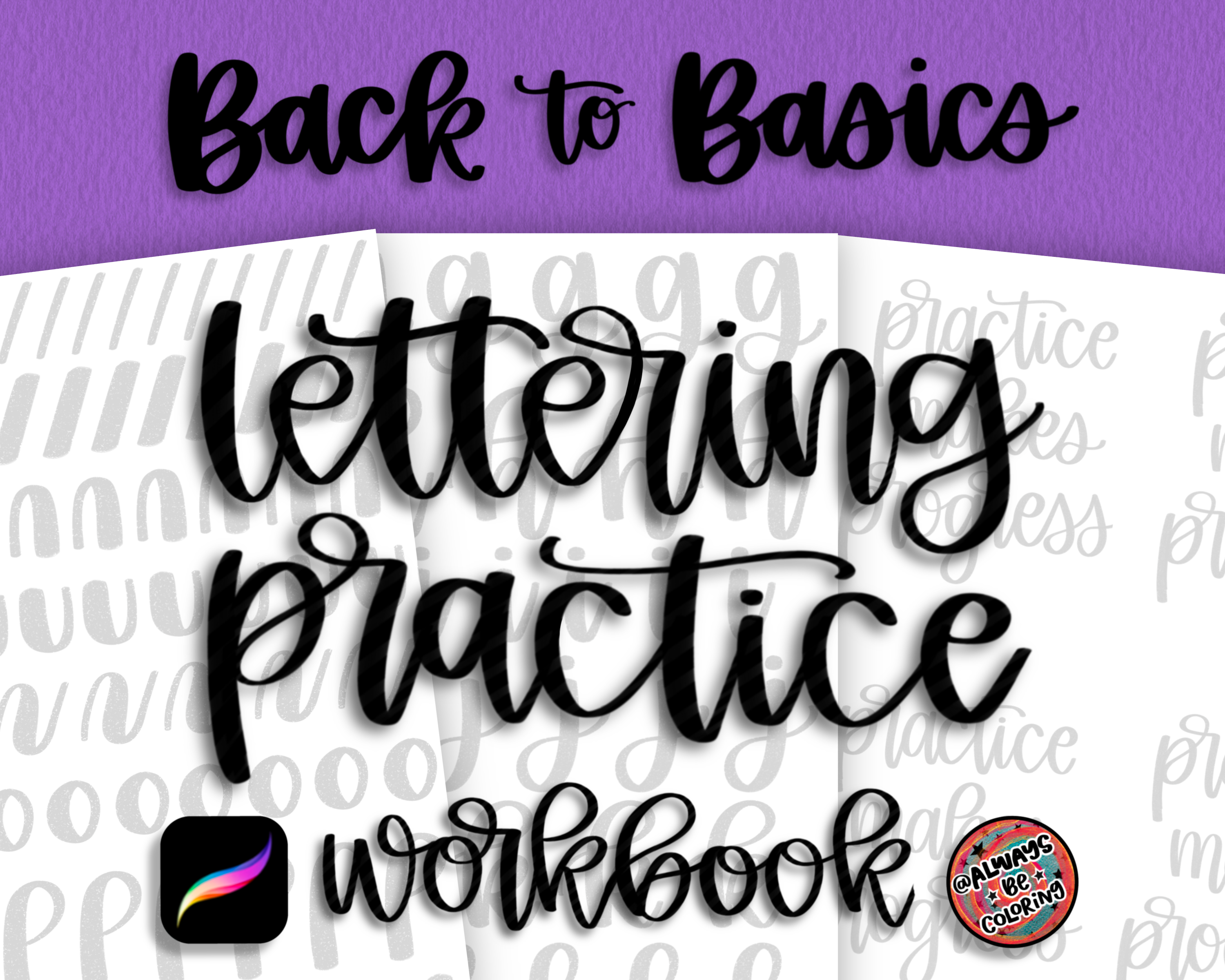 Back to Basics Lettering Workbook