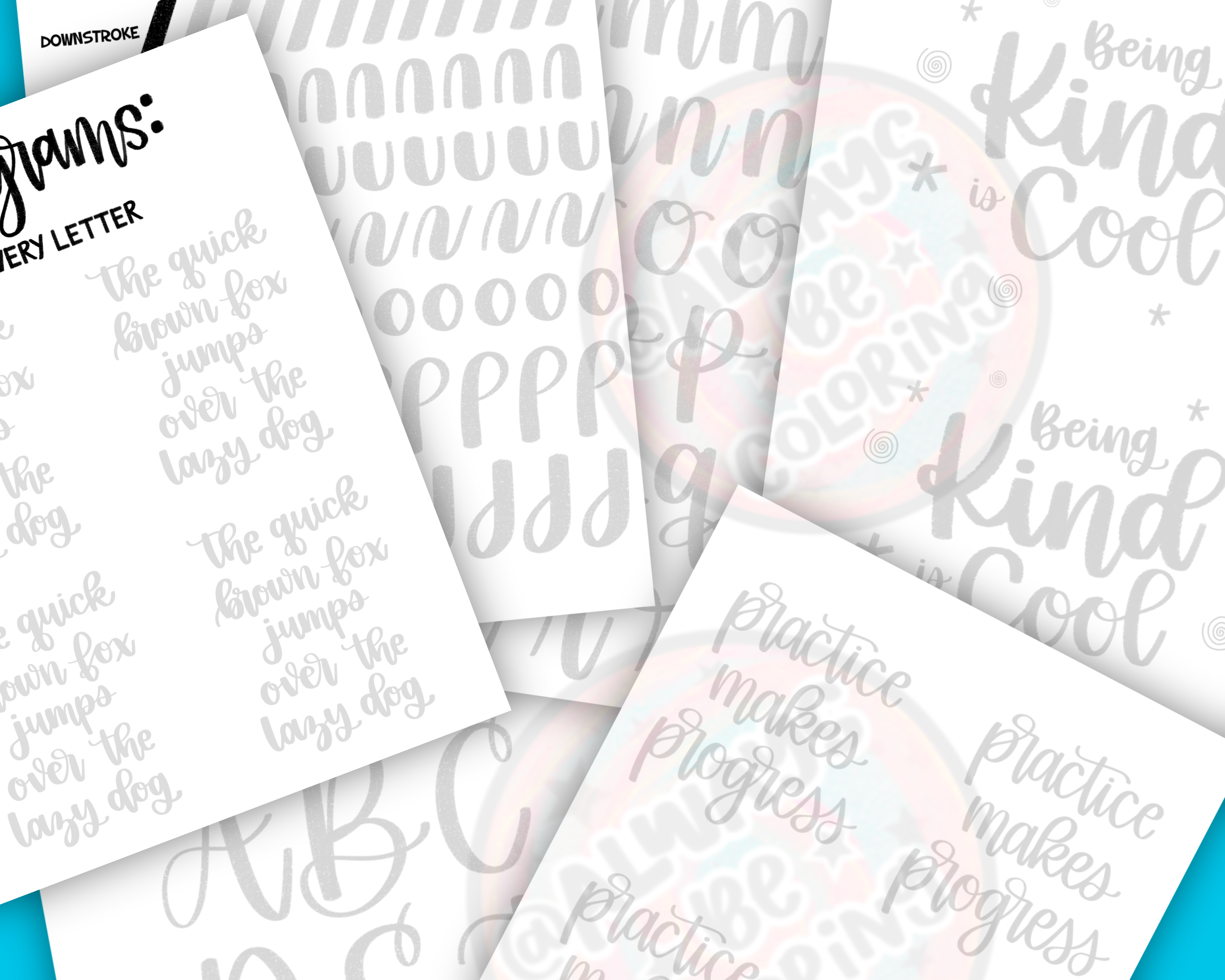 Back to Basics Lettering Workbook