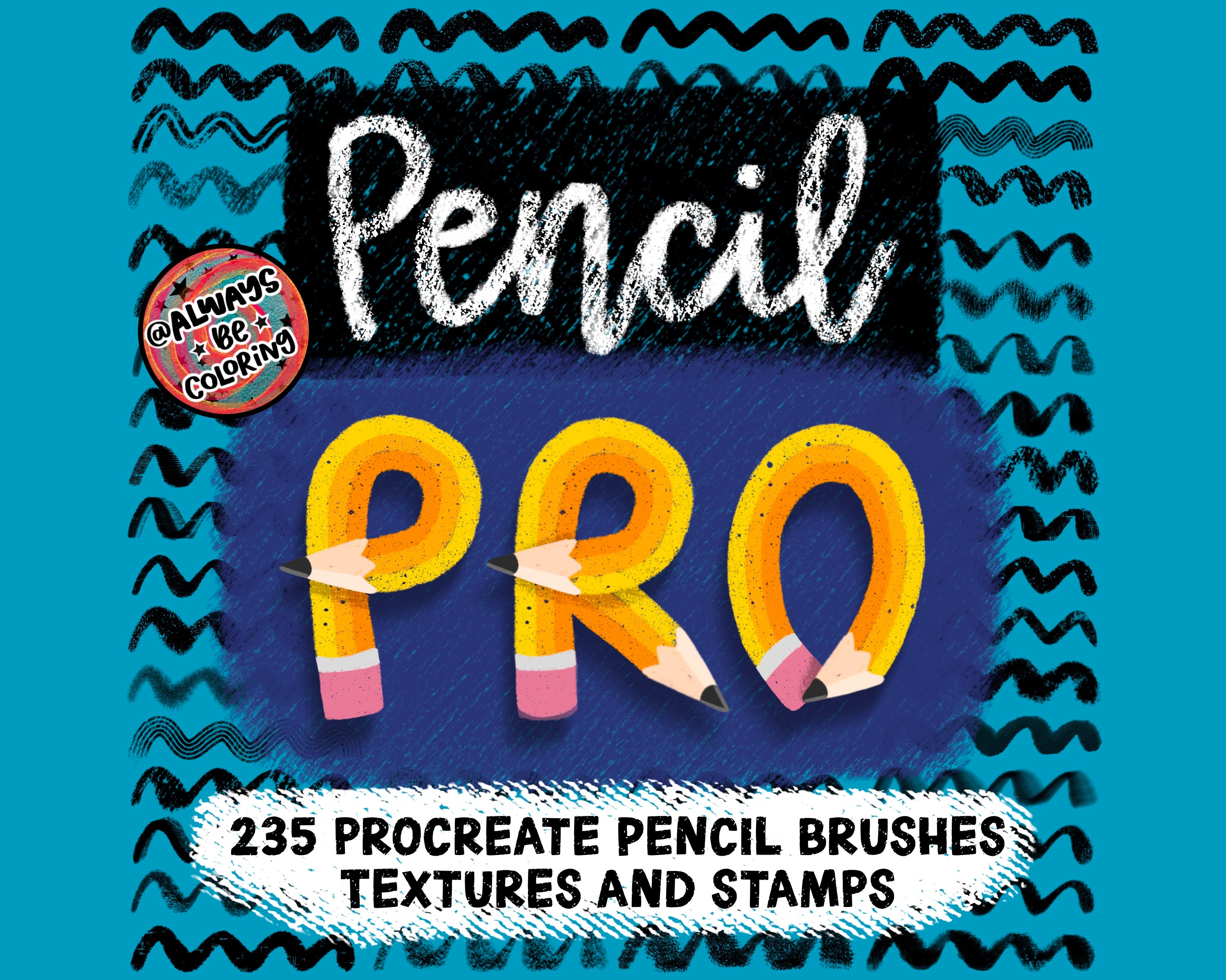 Procreate Pencil Pro Brush Set