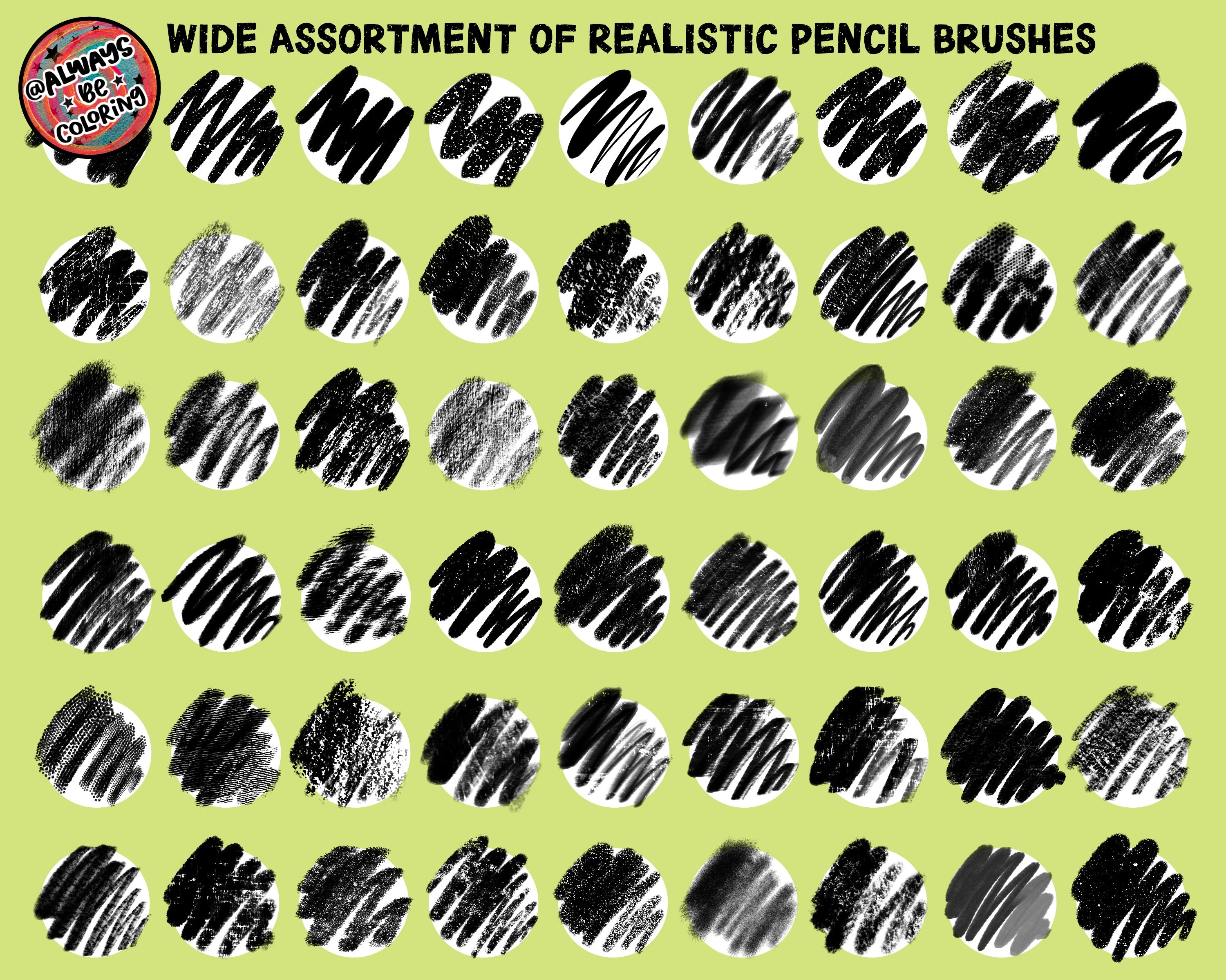 Procreate Pencil Pro Brush Set