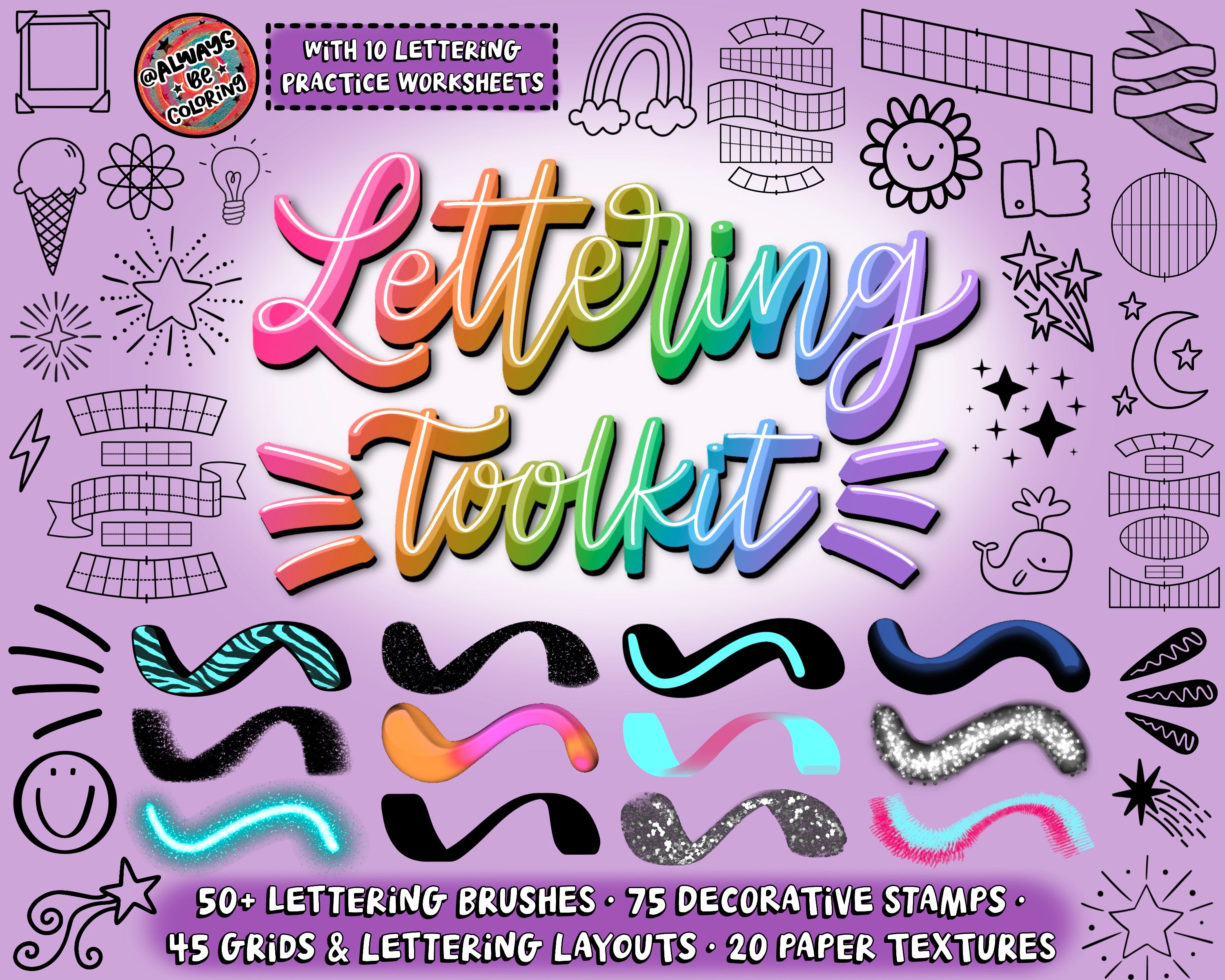Procreate Lettering Toolkit