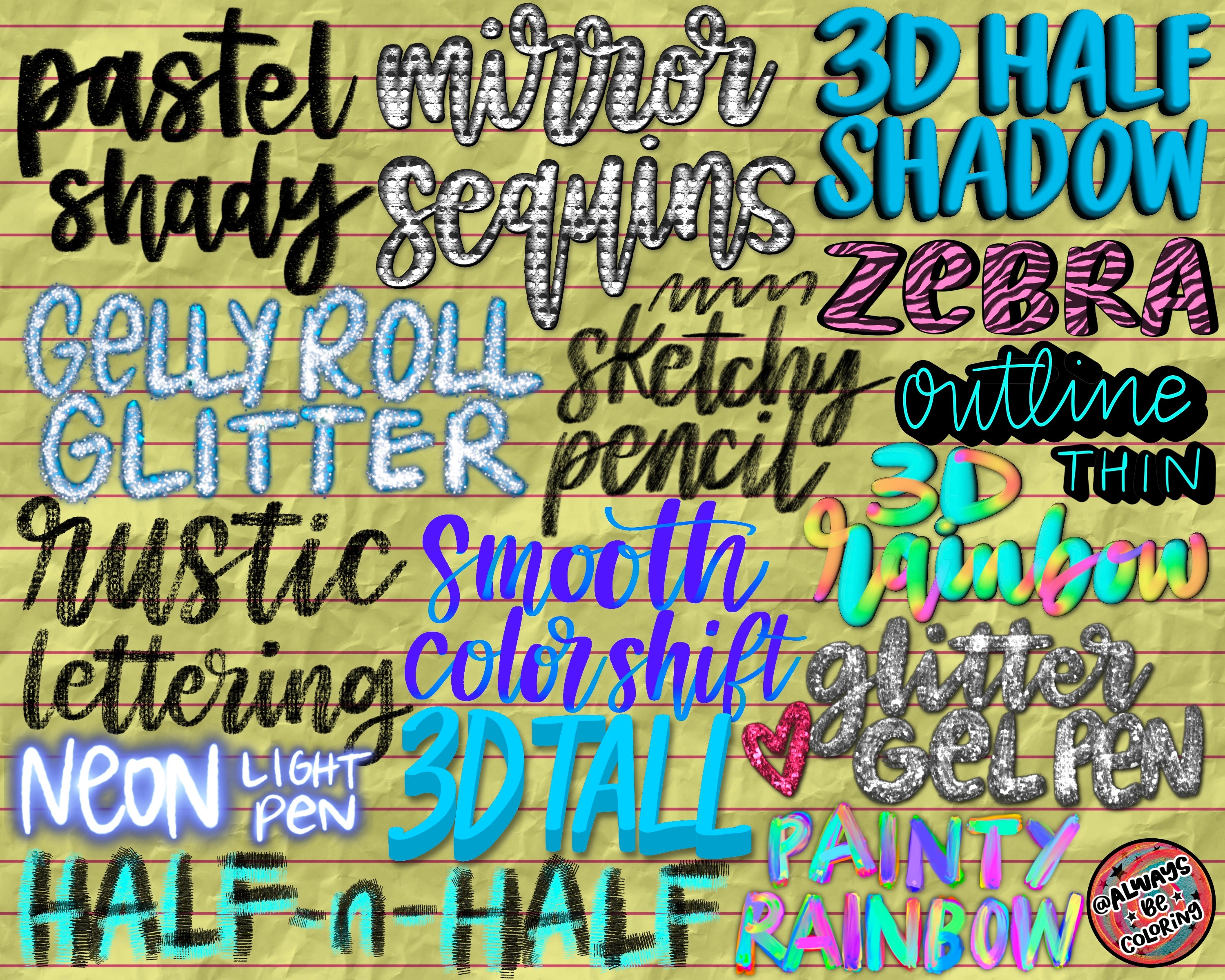 Procreate Lettering Toolkit