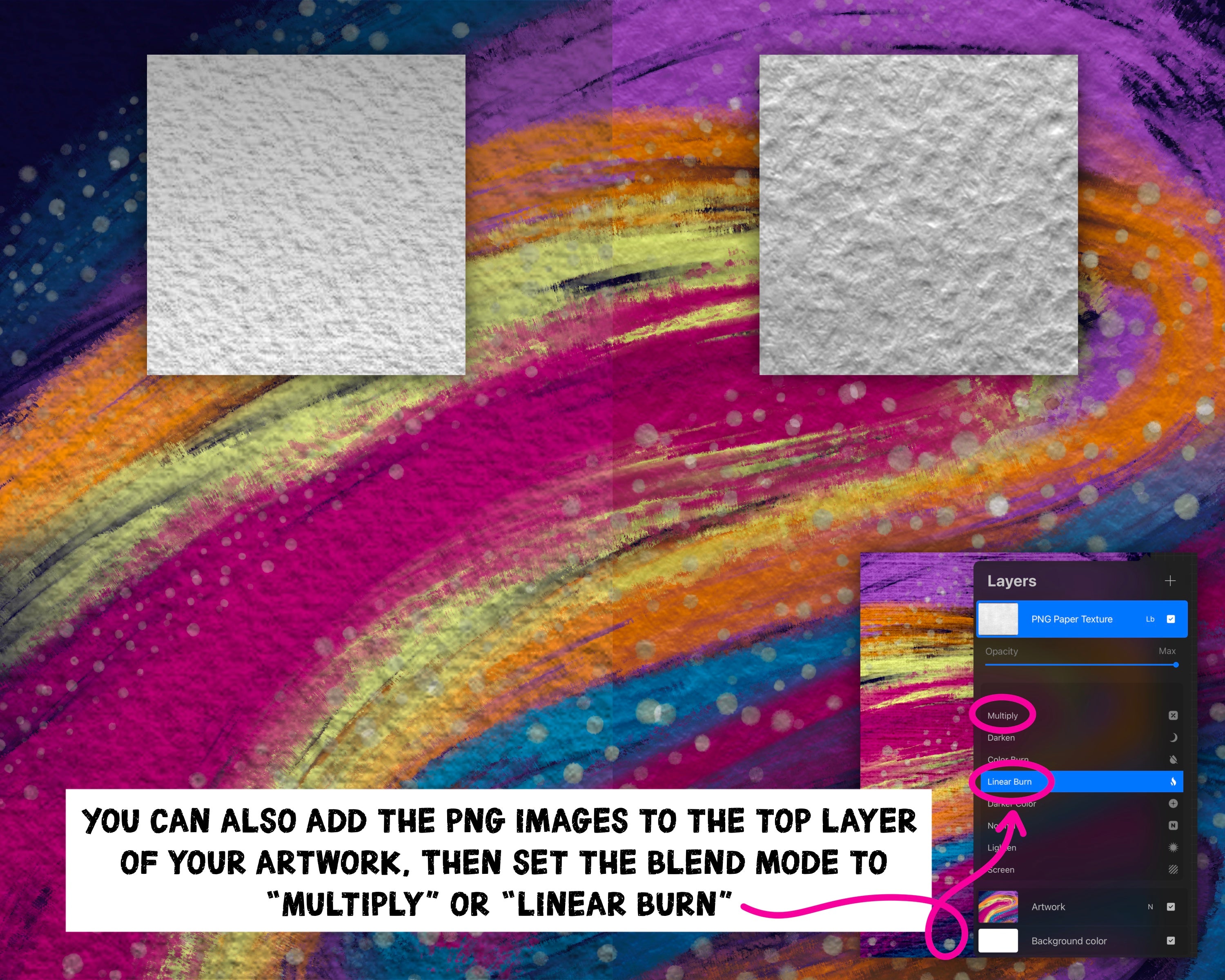 Procreate Premium Paper Texture Brush Set