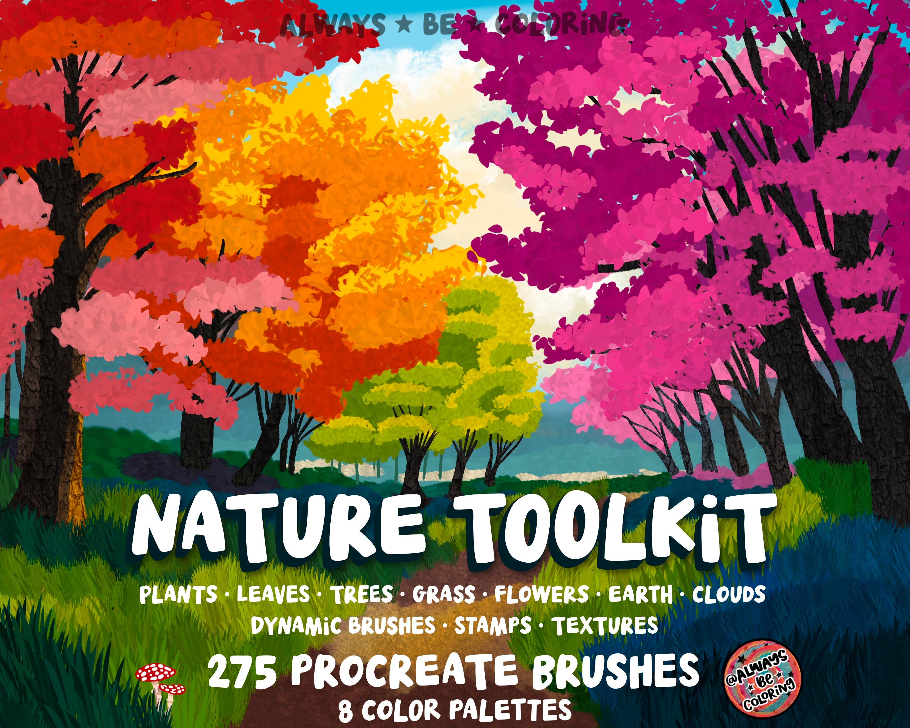 Procreate Nature Toolkit