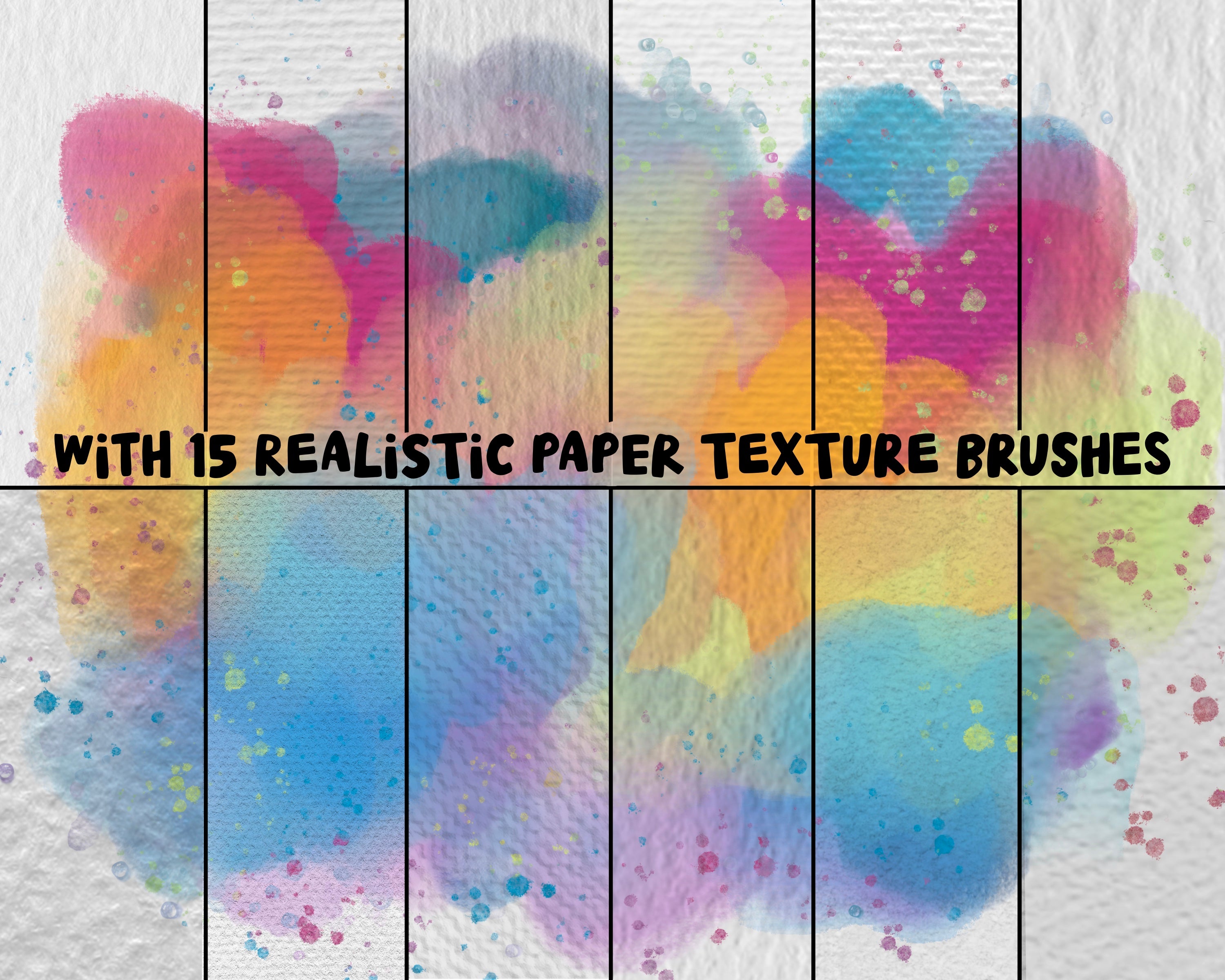 Rad Paint Procreate Rad Paints Watercolor Brush Set
