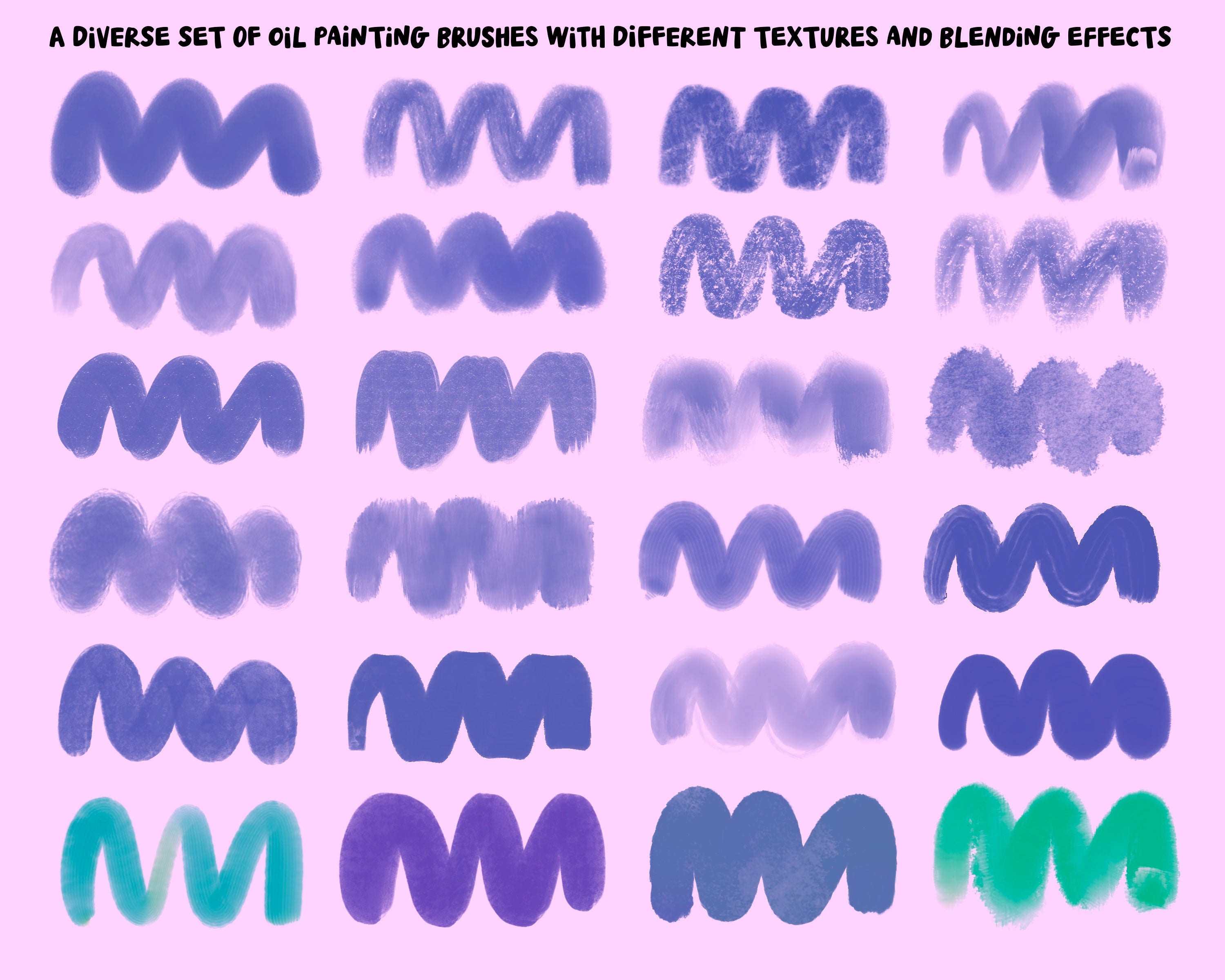 Rad Paint Procreate Rad Paints Blendy Oils Brush Set