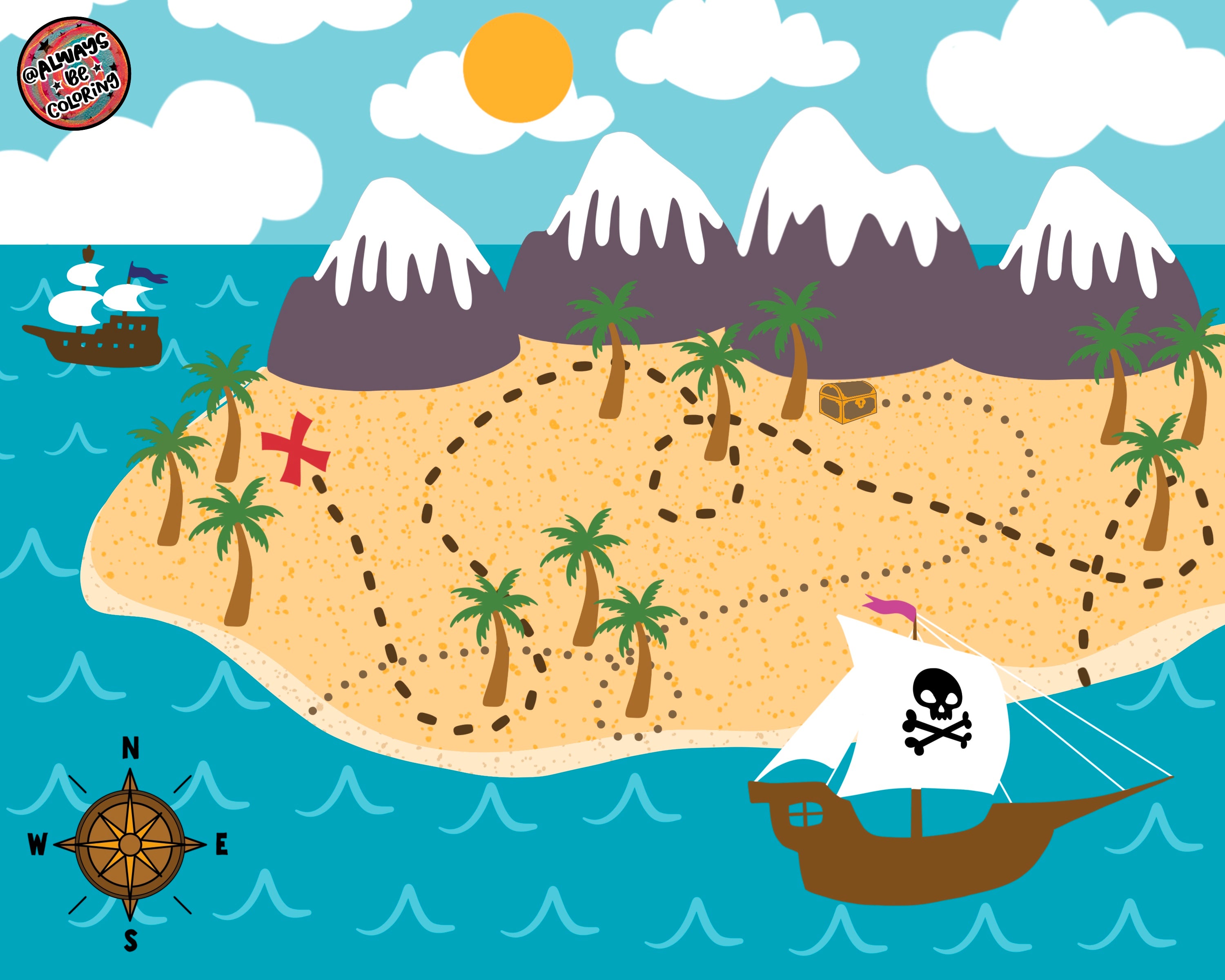 Procreate Map Maker Brush Bundle